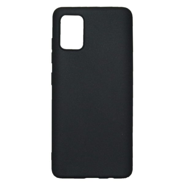 خرید قاب ژله ای ساده مشکی سامسونگ Black Jelly Cover For Samsung A51