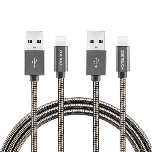 خرید کابل تبدیل USB به لایتنینگ مدل Zoetouch USB to Lightening Cable