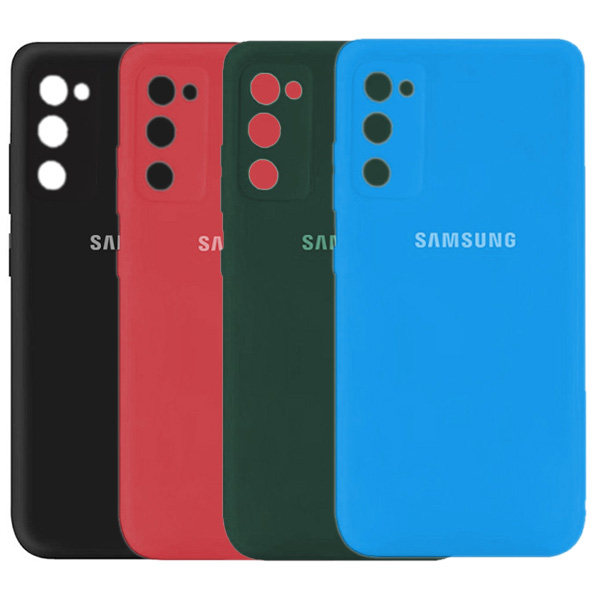 قاب سیلیکونی محافظ لنزدار سامسونگ Samsung Silicone Cover For S20fe