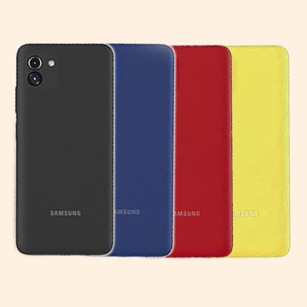 قاب سیلیکونی محافظ لنزدار سامسونگ مدل Samsung Silicone Cover for A03