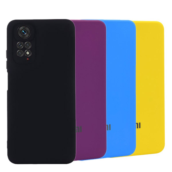 قاب سیلیکونی محافظ لنزدار شیائومی مدل Silicone cover for Xiaomi Redmi Note 12 PRO