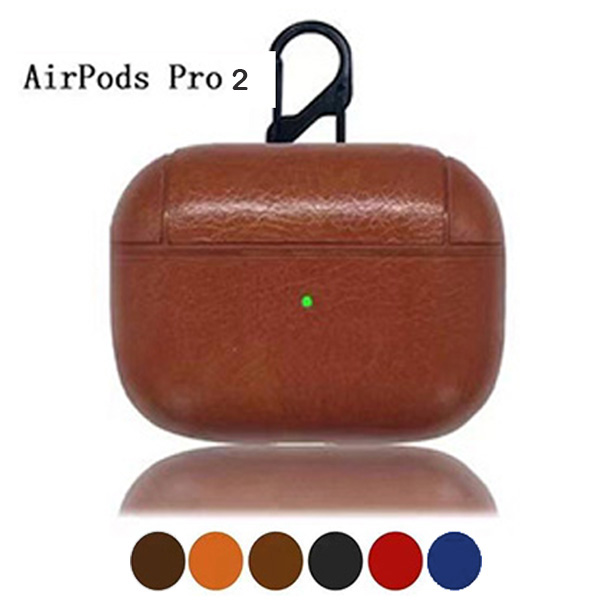 کاور ایرپاد پرو 2 چرمی اپل Leather Case Apple Airpods pro 2