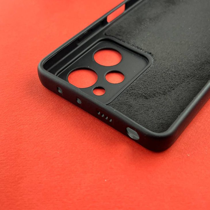 قاب سیلیکونی محافظ لنزدار شیائومی مدل Silicone cover for Xiaomi poco X5 PRO
