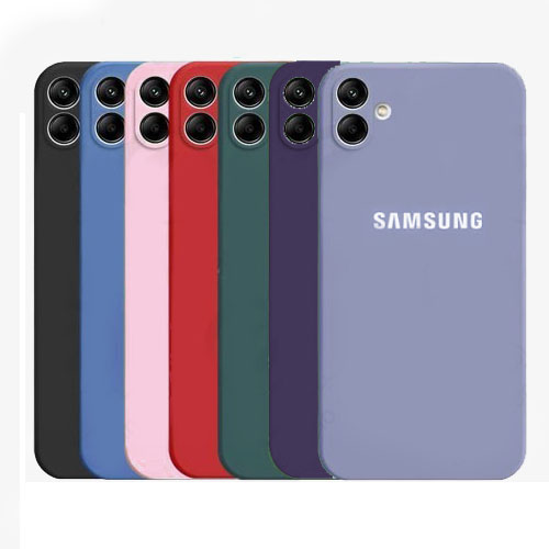 قاب سیلیکونی محافظ لنزدار سامسونگ مدل Samsung Silicone Cover for A04E