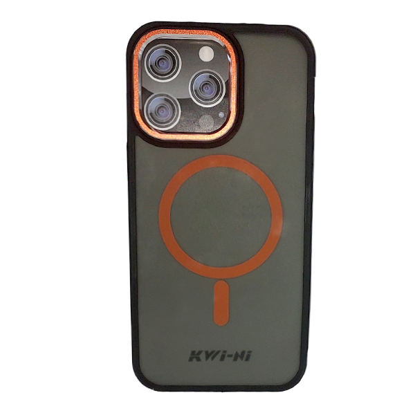 قاب پشت مات مگ سیف دار Iphone15 promax مدل KWI-NI